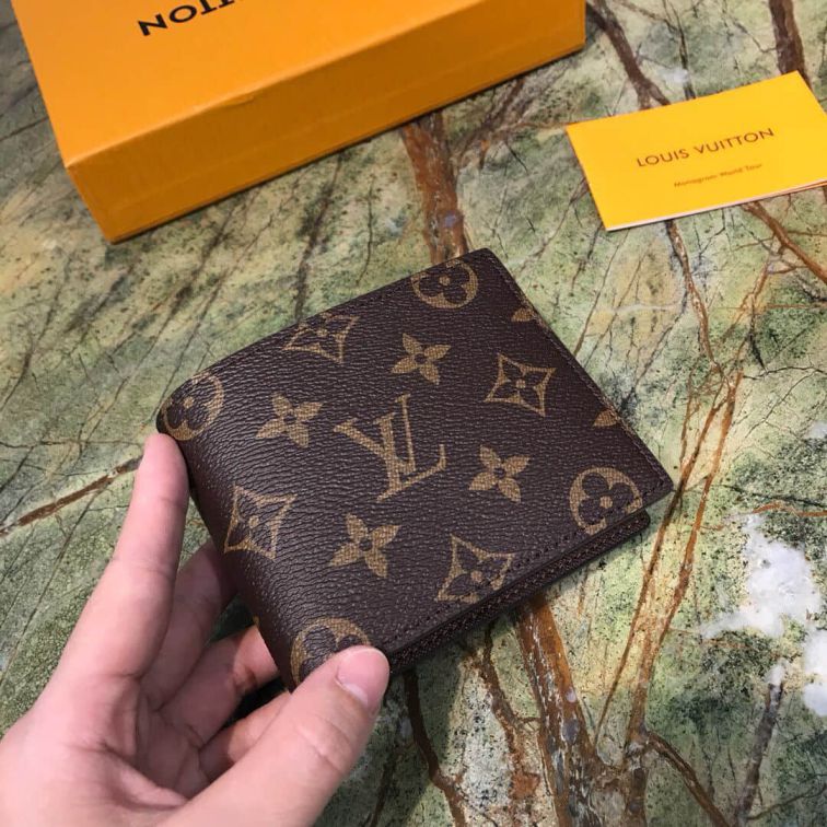 Replica LV M60895 Multiple Monogram Short Bi Fold Wallets