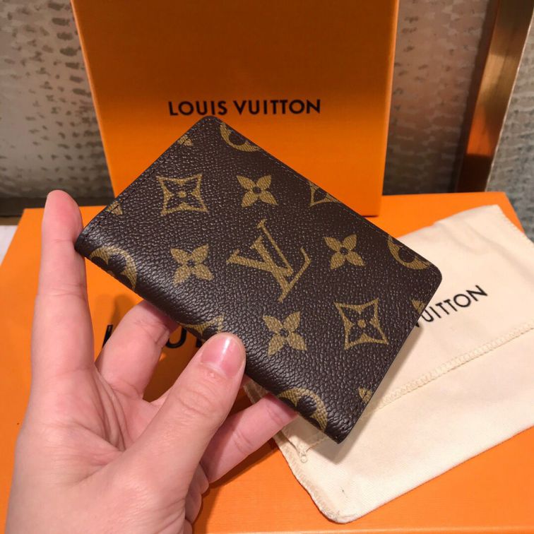 Replica LV Monogram Bi Fold M60502 Card Holder