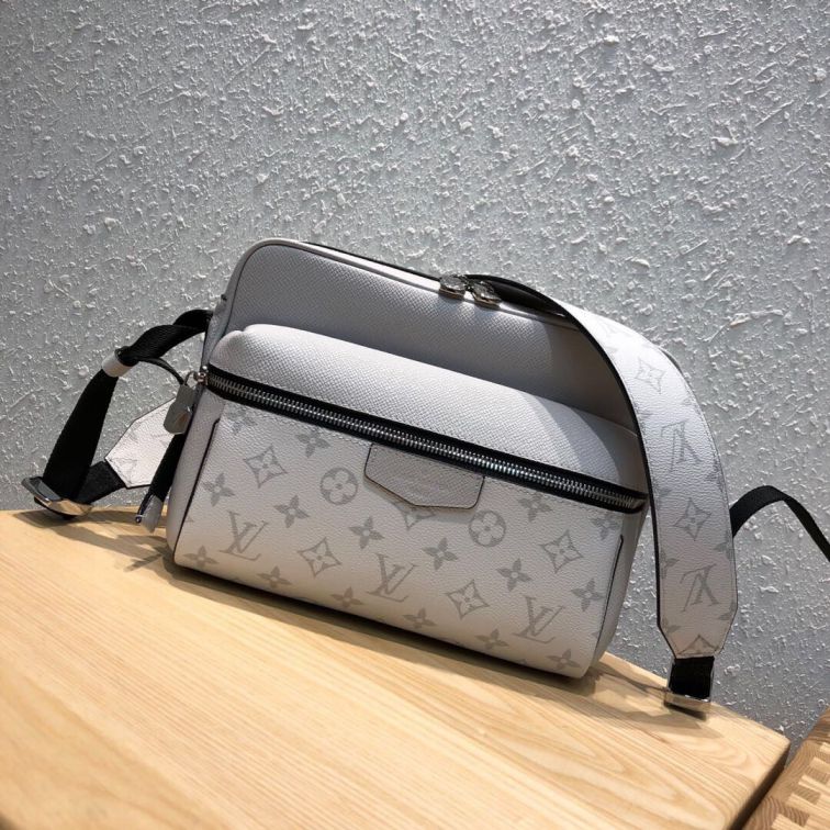 Replica LV M30243 White OUTDOOR Messenger Shoulder Bags