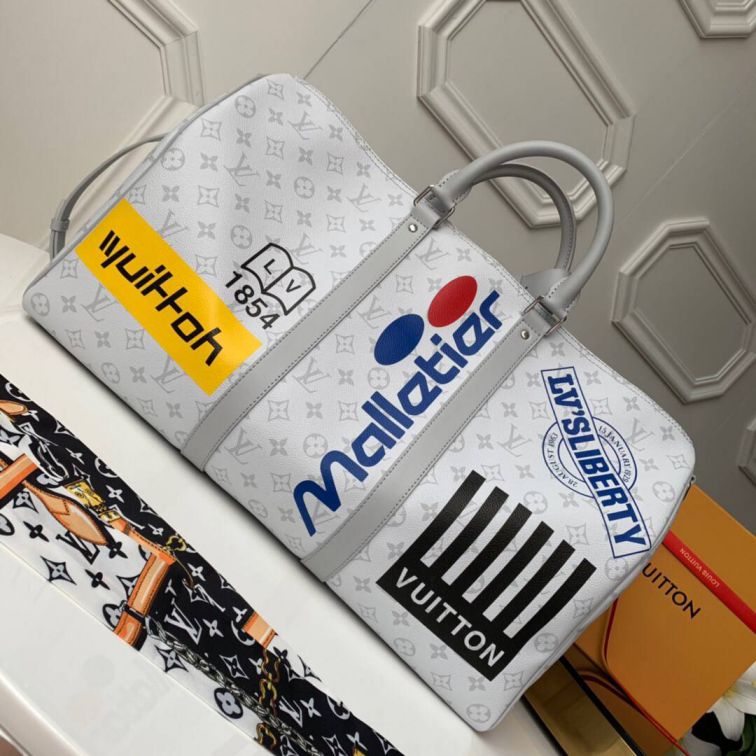 Replica LV 1854 Keepall Bandouliere 50 M44643 Travel Bags