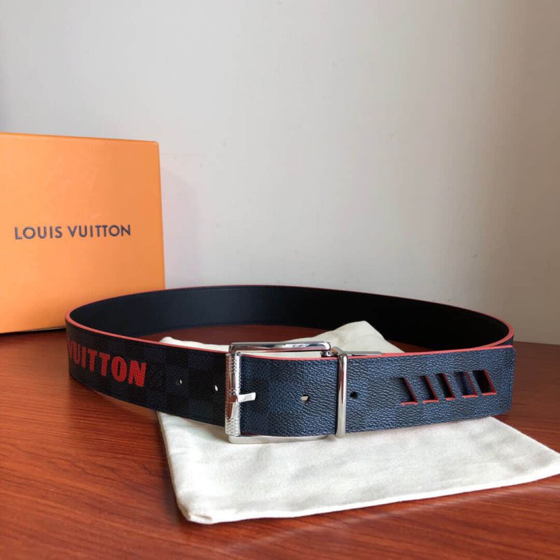 Replica LV DAMIER PRINT 40mm Reversible M0156T Men Belts