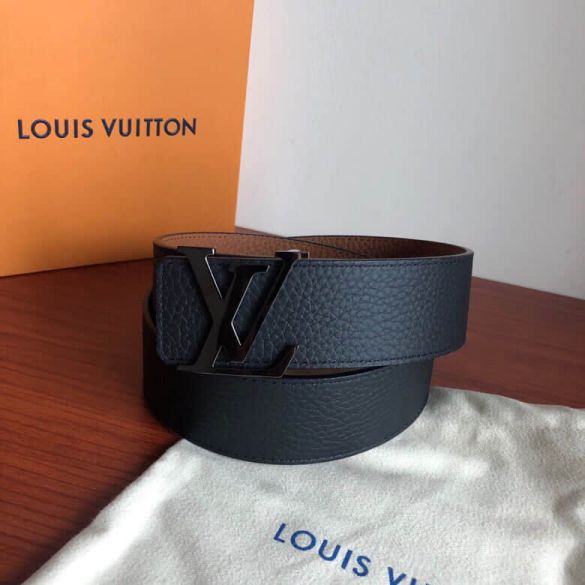Replica LV Reversible Black Reversible Men Belts