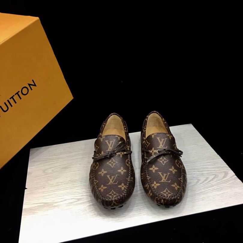 Replica LV PVC Casual Shoes Men Loafers