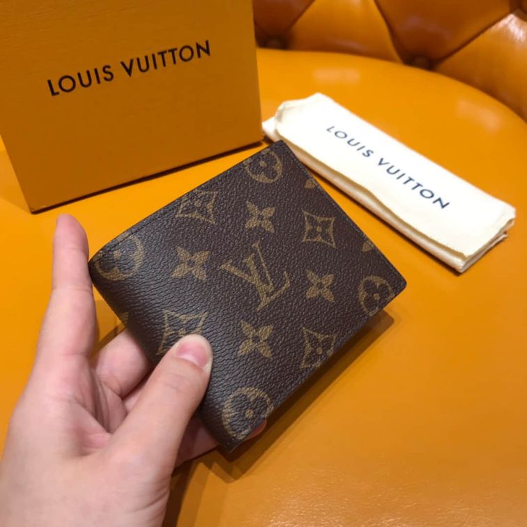 Replica LV Monogram Short Bi Fold MULTIPLE Bi Fold M60895 Wallets
