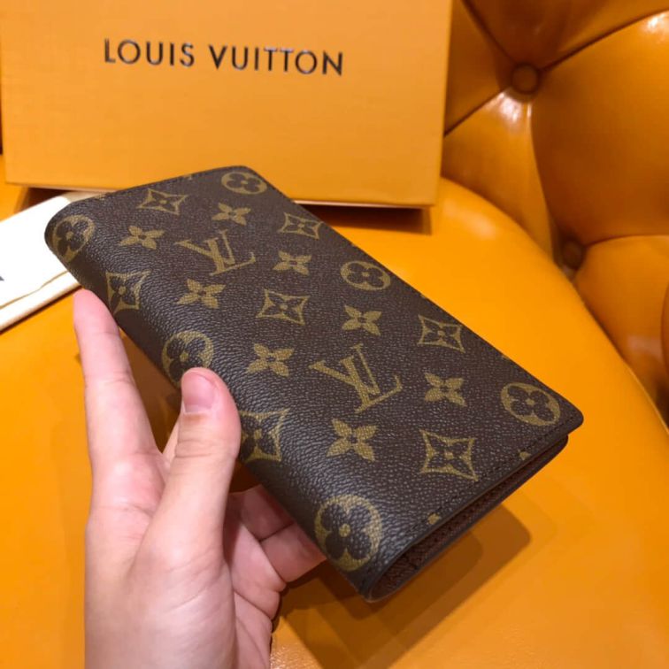 Replica LV Monogram Long Bi Fold BRAZZA Bi Fold M66540 Wallets