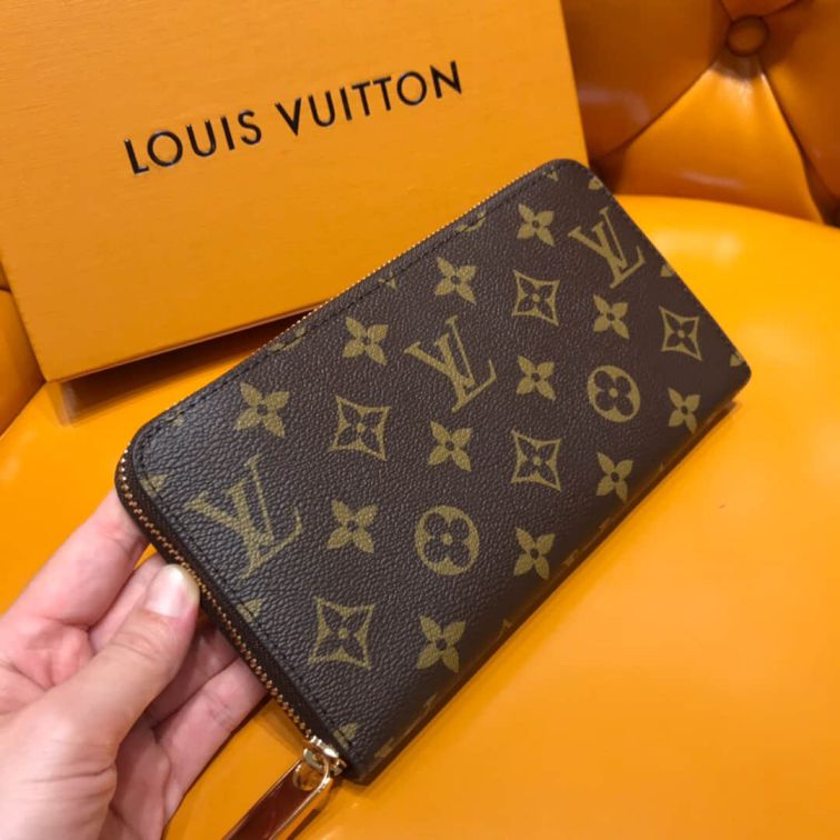 Replica LV Small Monogram ZIPPY Zip Bi Fold M60017 Wallets