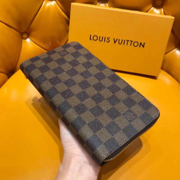 Replica LV Large ZIPPY Zip Bi Fold N60003 Wallets