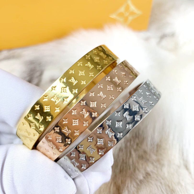Replica LV Silver Bracelets
