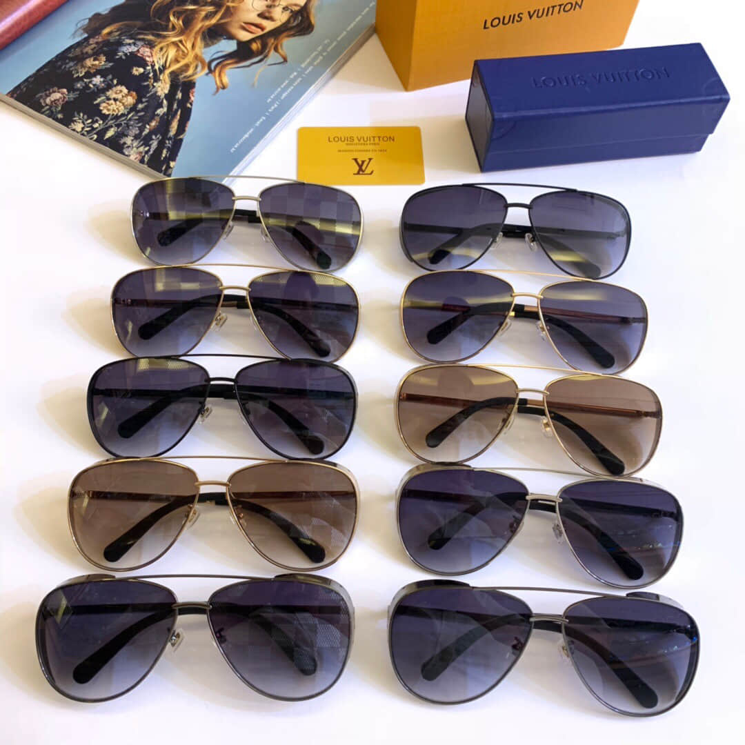 Replica LV V Z0154E Men&Women Unisex Sunglasses