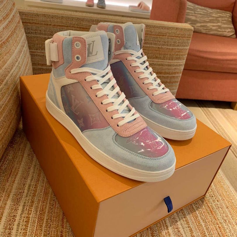 Replica LV Monogram RIVOLI Men&Women Unisex Sneakers