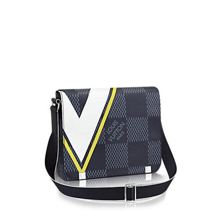 Replica Americas Cup LV N44002 District Damier Latitude Print Crossbody Shoulder Bags