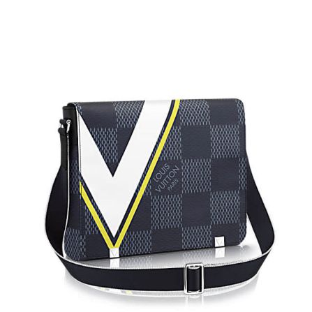 Replica Americas Cup LV N44004 District Medium Damier Latitude Print Shoulder Bags