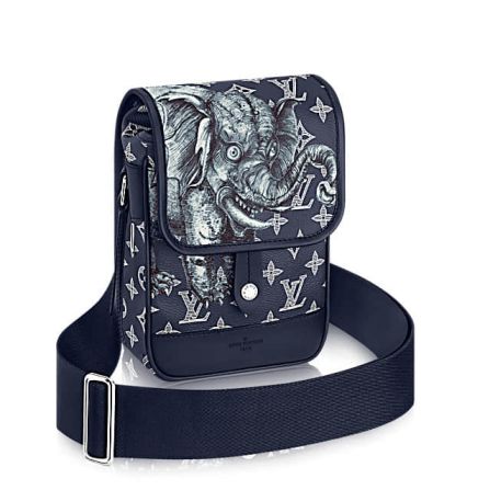 Replica LV Messenger BB Messenger Monogram Other Elephants Print M54246 Shoulder Bags