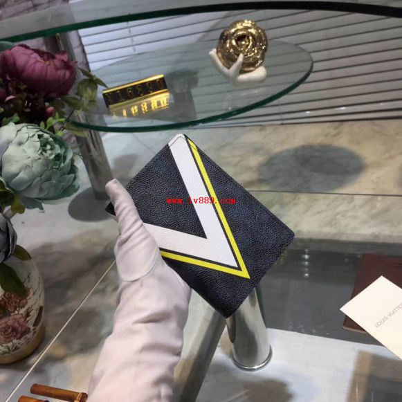 Replica LV N60101 Damier Cobalt Print Wallets