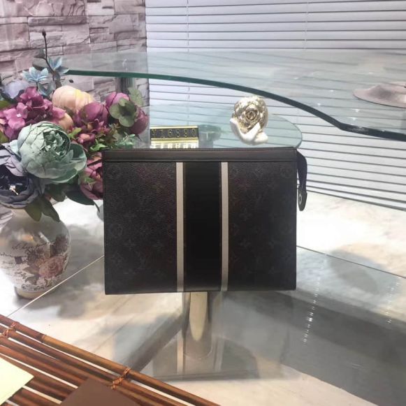 Replica 2017 LV x Fragment Design Hiroshi Fujiwara Japan Pochette Voyage M64440 Clutch Bags