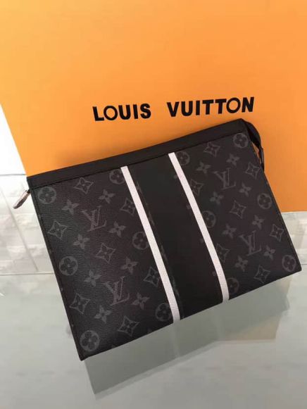 Replica LV Hiroshi Fujiwara POCHETTE VOYAGE Medium M64440 Clutch Bags