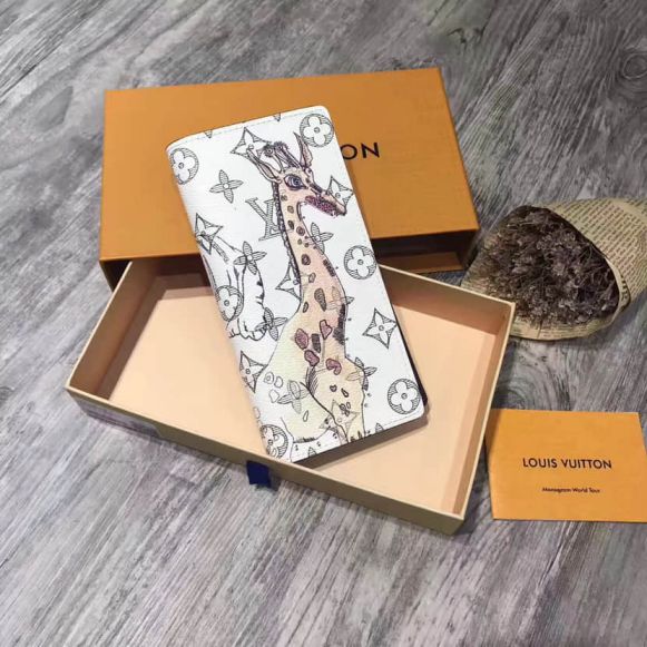 Replica Monogram Other Giraffe Print BRAZZA Bi Fold M66933 Wallets