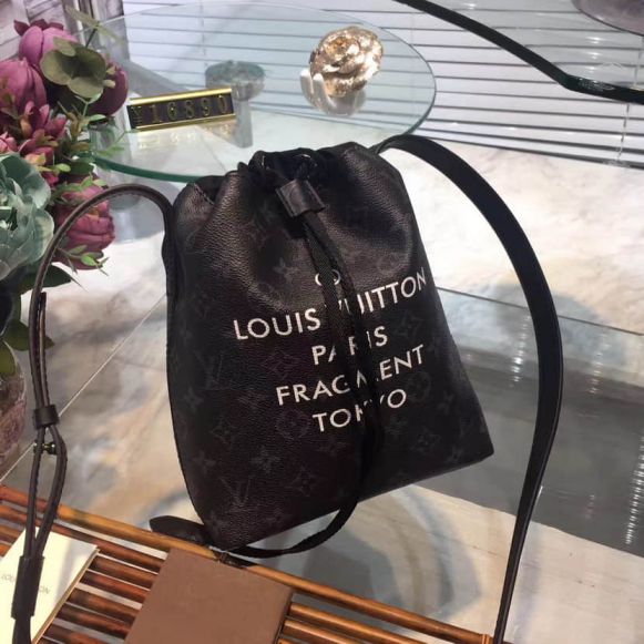 Replica LV Hiroshi Fujiwara NANO logo Small M4342018 Shoulder Bags