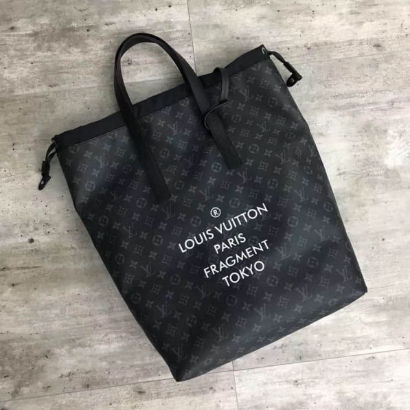 Replica LV Black Grey Monogram CABAS LIGHT M43417 Briefcases