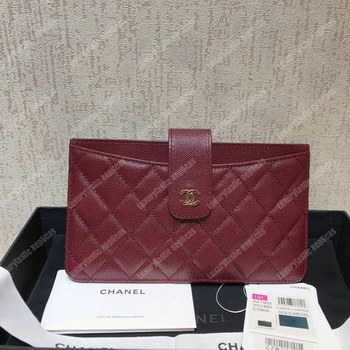 Replica Chanel Classic Pouch Caviar Leather Burgundy