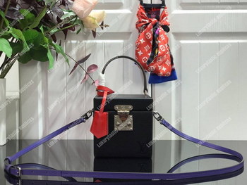 Replica LV Bleecker Box Epi Leather Noir