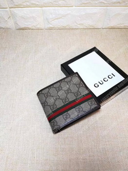 Replica Gucci GG Supreme Web Bi Fold Wallet