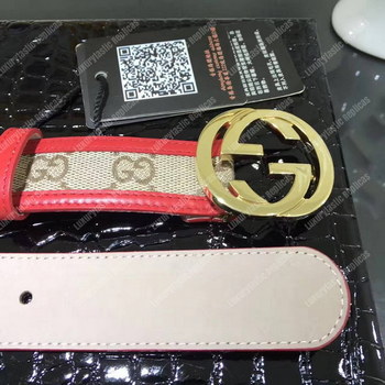 Replica Gucci Interlocking G Buckle Belt