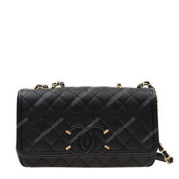Replica Chanel Flap Bag Black