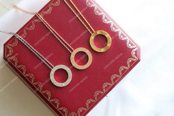Replica Cartier Love 3 Diamonds Necklace Replica