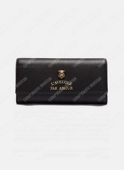 Replica Gucci Animalier Continental Wallet Black