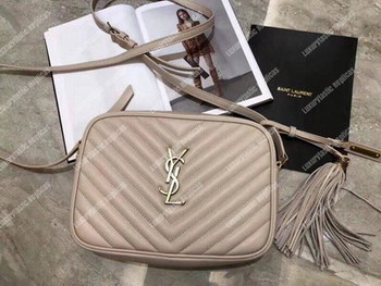 Replica Saint Lauren Lou Camera Bag In Quilted Leather