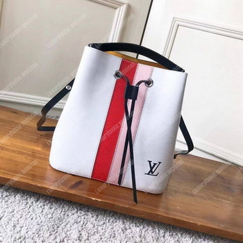 Replica LV NéoNoé Epi Leather Blanc