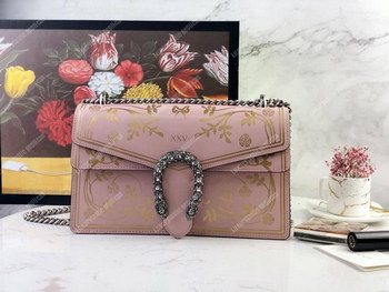 Replica Gucci Gardens Medium Dionysus Shoulder Bag Pink