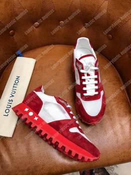 Replica LV Runner Sneaker Red