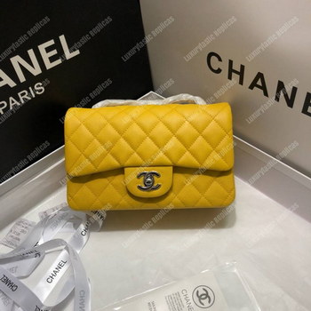 Replica Chanel Mini Flap Bag Yellow