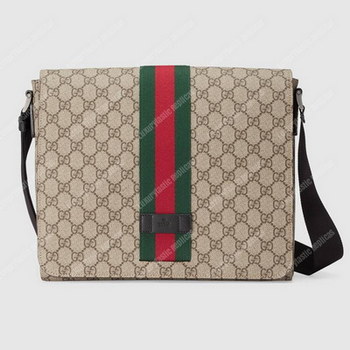 Replica GG Supreme Messenger Bag BeigeEbony