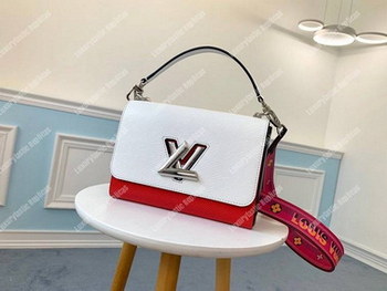 Replica LV Twist MM Epi BlancScarlet