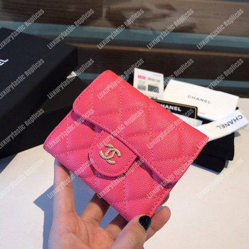 Replica Chanel Classic Small Flap Wallet Pink