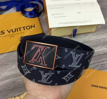 Replica LV 35MM Metropole Monogram Upside Down Ink Belt
