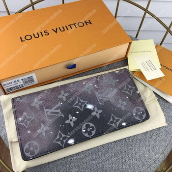 Replica LV Spring Summer 2019 Brazza Wallet Monogram Galaxy