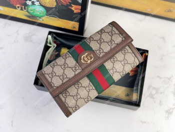 Replica Gucci Ophidia GG Continental Wallet