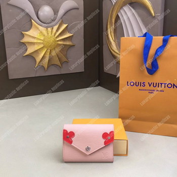 Replica LV Victorine Wallet Epi Leather Pink