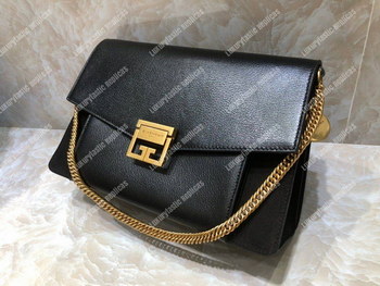 Replica Givenchy Medium GV3 Bag In Leather And Suede Black