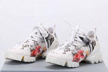 Replica White D connect Champretre Multicolor Neoprene Sneaker