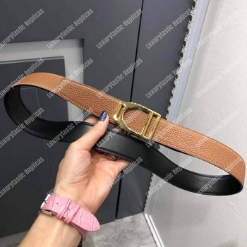 Replica Hermes Etrier BuckleReversible Leather Strap 32 mm NoirGold