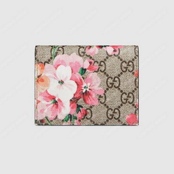 Replica Gucci GG Blooms Card Case Antique Rose