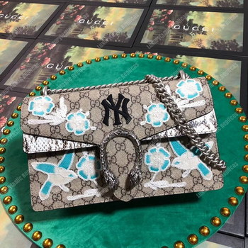 Replica Gucci Dionysus Small Shoulder Bag With NY Yankees Patch