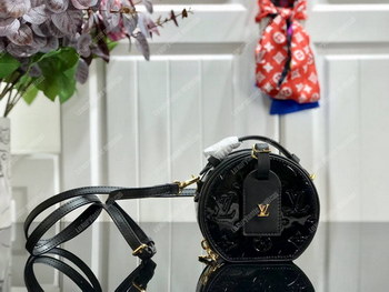 Replica LV Mini Boîte Chapeau Black