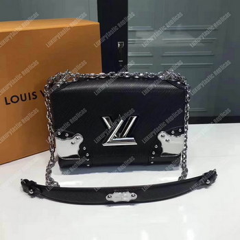 Replica Twist MM Bag Epi Leather Noir