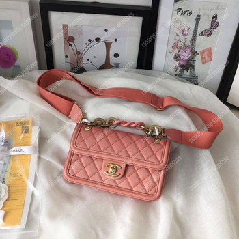 Replica Chanel Flap Bag Coral